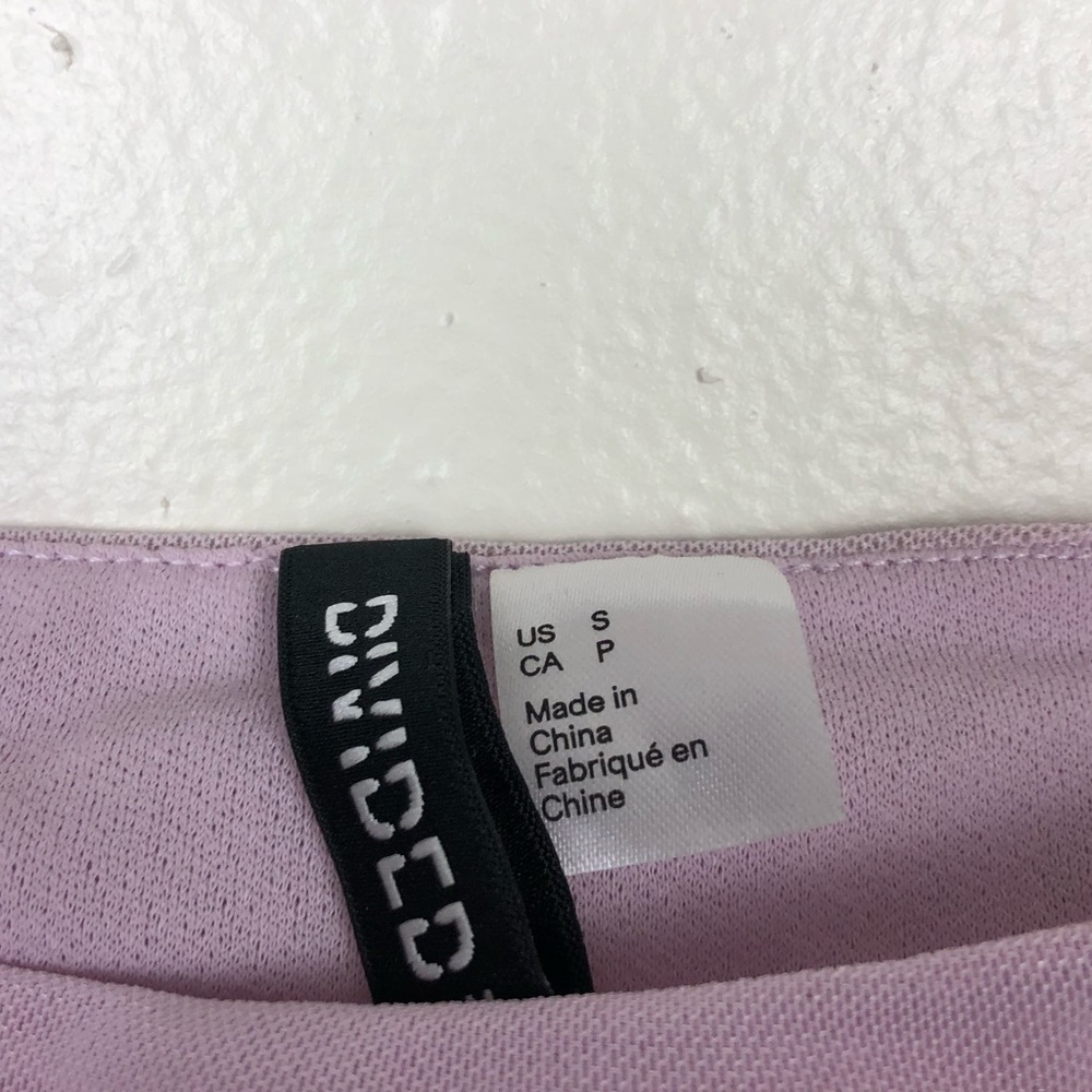 Divided Puffy Sleeve Pink Princess Top - Picture 4 of 4